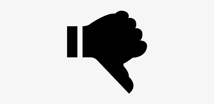 Free Vote Down Icon Png Vector - Vote Down, transparent png #363819