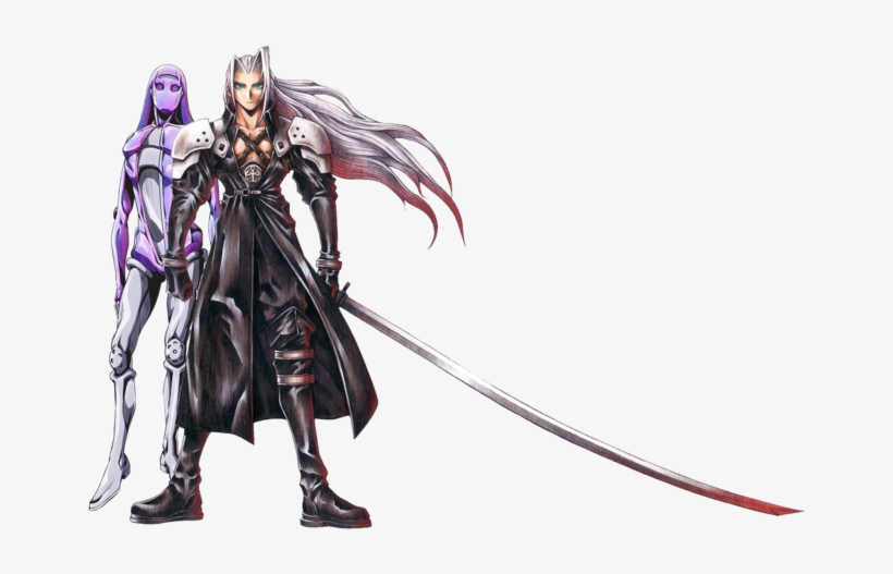 Final Fantasy Vii Final Fantasy Vii Dissidia Final - Final Fantasy 7 Sephiroth, transparent png #363902