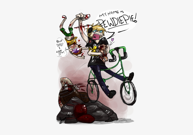 My Name Is Pewdiepie - Cartoon, transparent png #364007