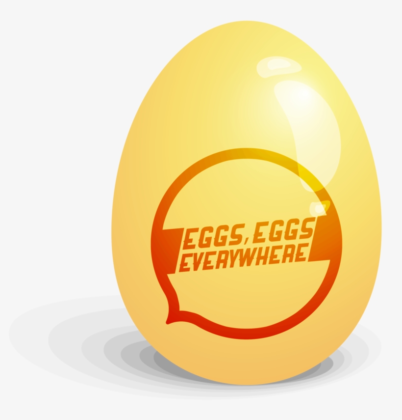 Egg And Logo - Label, transparent png #364132