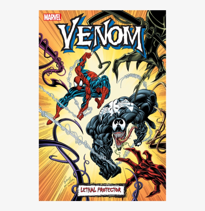 Lethal Protector' Leads To Spidey And Venom Teaming - Venom: Lethal Protector [book], transparent png #364354