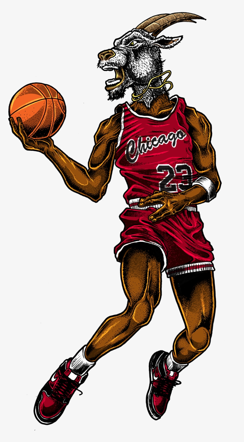 Michael Jordan = The Goat - Michael Jordan Goat Png, transparent png #364374