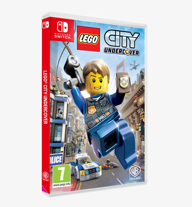 Adam Et Ender - Lego City Undercover (nintendoswitch), transparent png #364396
