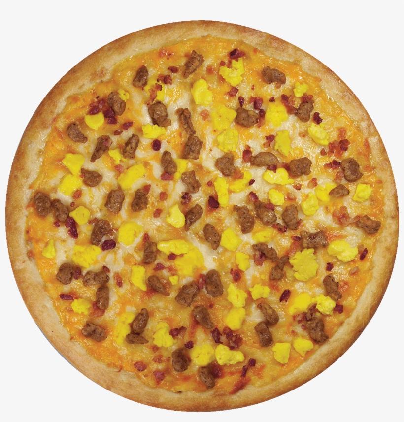 12″ Reckless Breakfast Pizza - Library, transparent png #364585