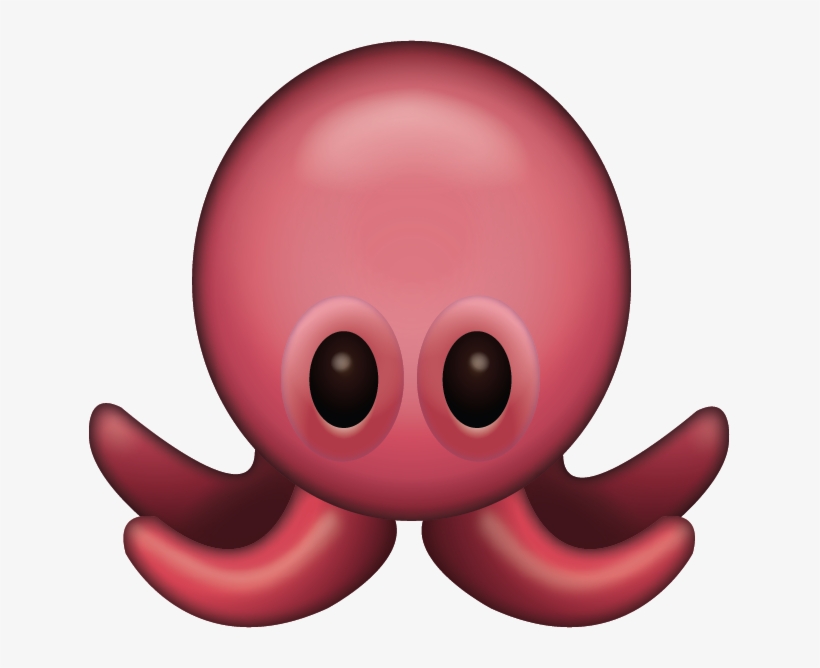 Download Ai File - Octopus Emoji Png, transparent png #364609