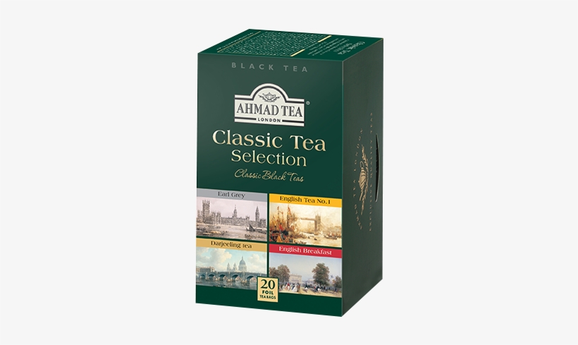 Classic Tea Selection - Ahmad Tea Black Tea, transparent png #364634