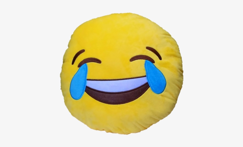 Heart Eyes Emoji Pillow - Laughing Crying Emoji Beanie, transparent png #364893
