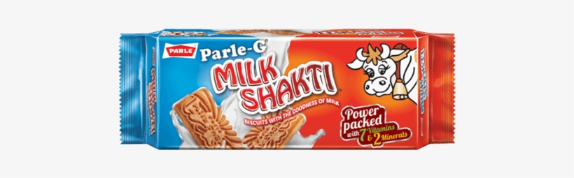 Parle G Milk Shakti Biscuit & Parle G Chhota Bheem - Parle G Milk Shakti, transparent png #364894