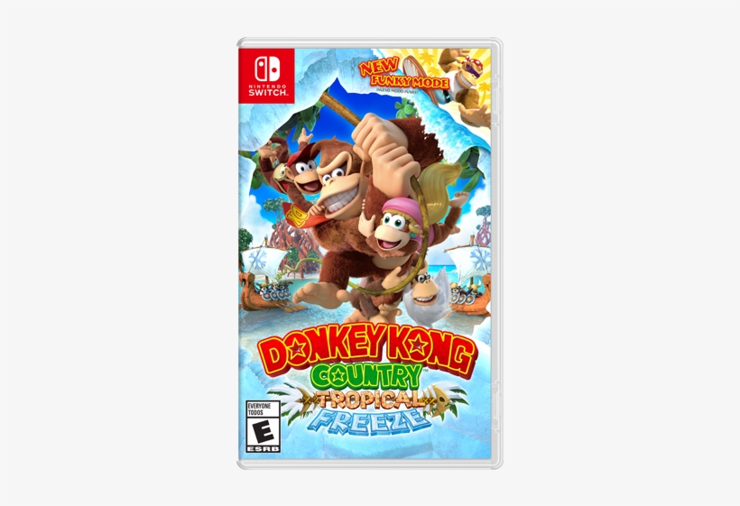 Donkey Kong Country - Donkey Kong Tropical Freeze Nintendo Switch, transparent png #364913