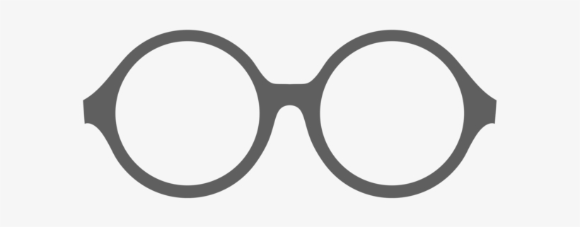 0, - Round Glasses Clipart, transparent png #364932