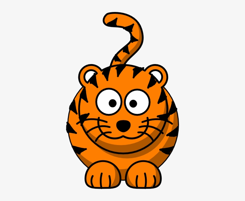 Cartoon Pictures Of A Tiger - Cartoon Dog With No Background, transparent png #365050