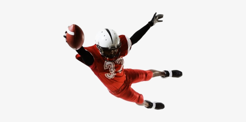 American Football Player Diving, transparent png #365095