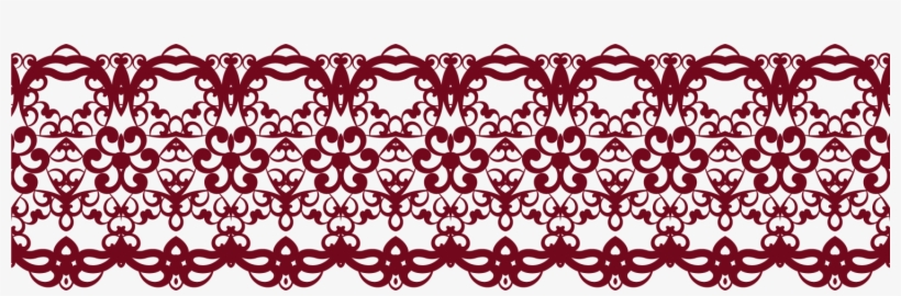 Banner Royalty Free Stock Pattern Coffee Transprent - Lace, transparent png #365136
