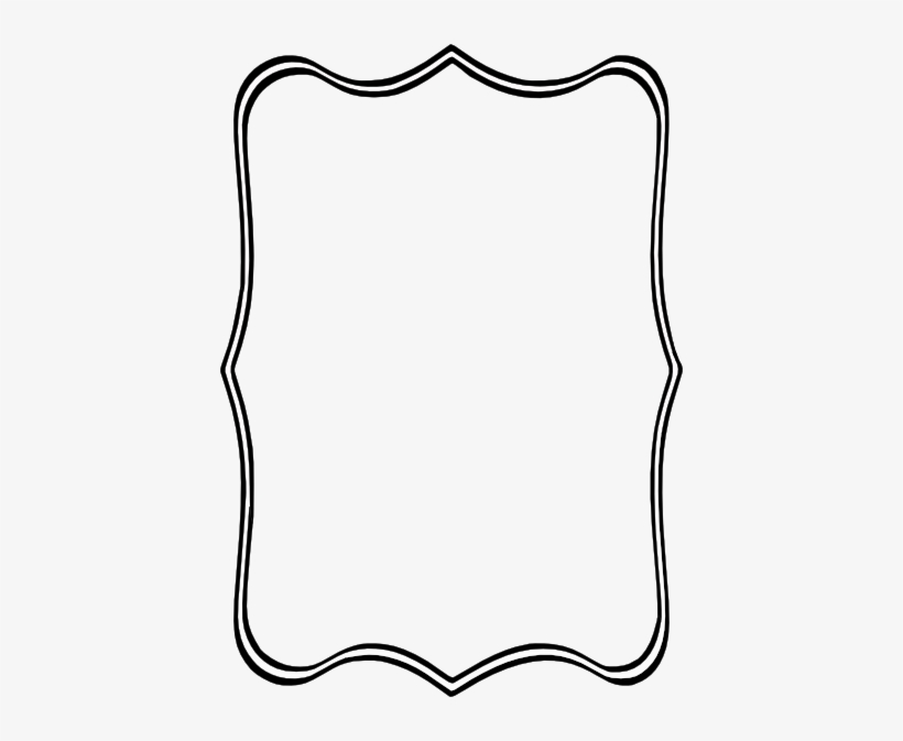 Empty Picture Frame Clipart Clipart Kid - Fancy Square, transparent png #365180