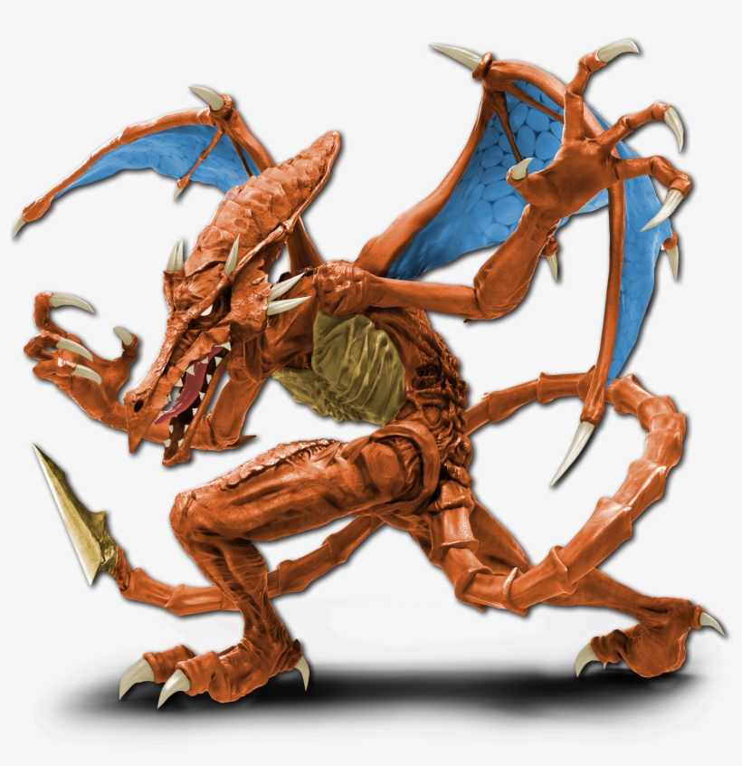 Ultimatemade Charizard Recolour For Ridley - Super Smash Bros Ultimate Ridley Render, transparent png #365382