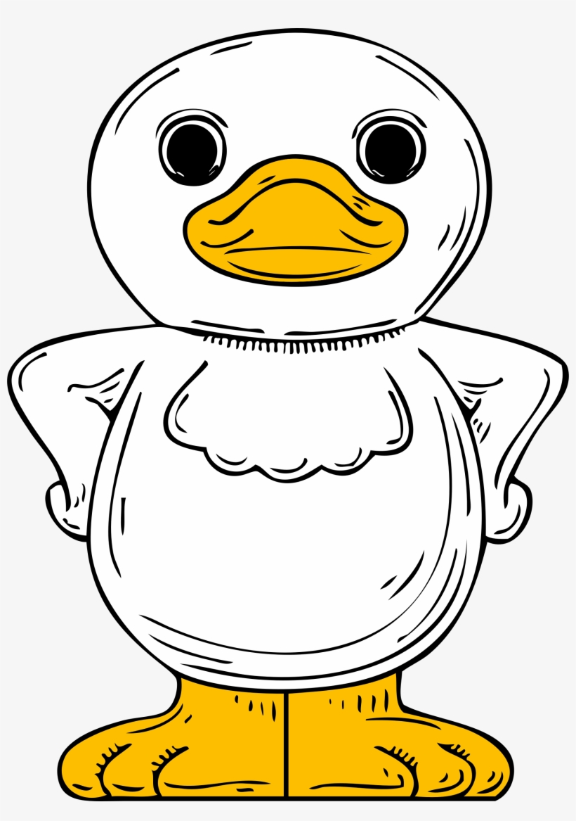 This Free Icons Png Design Of Standing Duck, transparent png #365589
