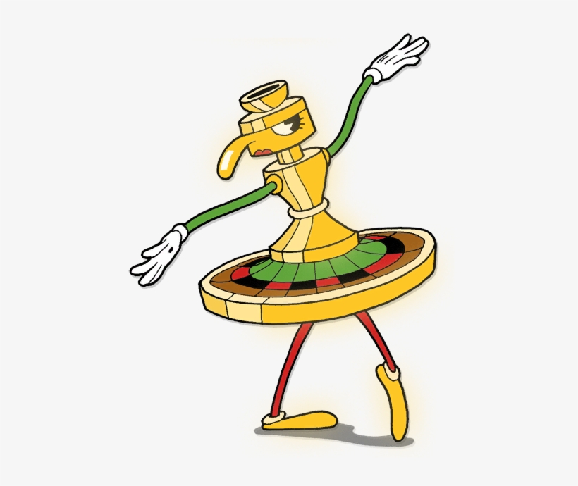 Pirouletta - Cuphead Roulette, transparent png #365692