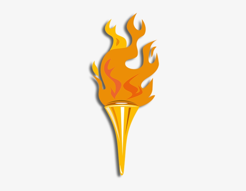 Torch Flame Png - Sigma Gamma Rho Torch, transparent png #365714