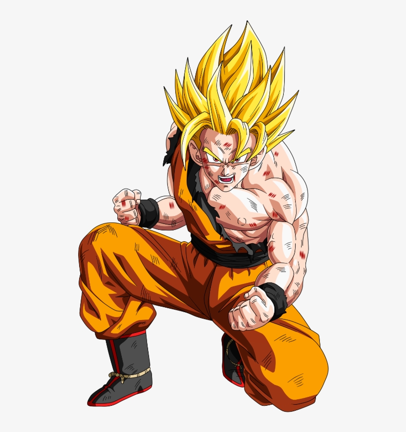 Super Saiyan 2 Should Have Added Pupils And Made The - Goku Super Saiyan Brown, transparent png #365758