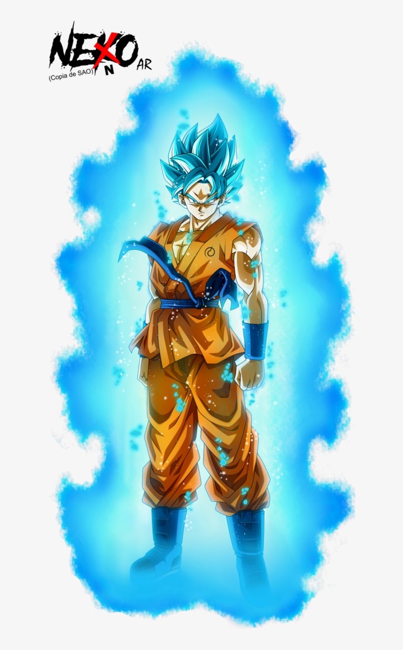 Son Goku Super Saiyan God Super Saiyan - Goku Ssj Blue Aura, transparent png #365865