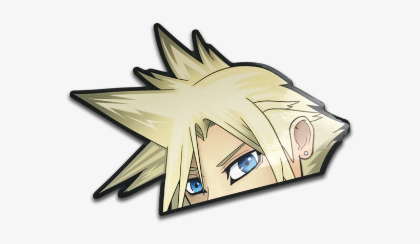 Cloud Strife Peeker - Business, transparent png #366143
