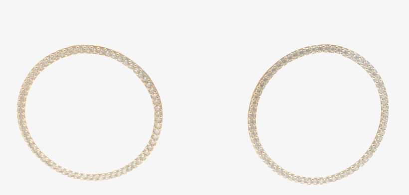 Infinity Earrings Gold - Earring, transparent png #366322