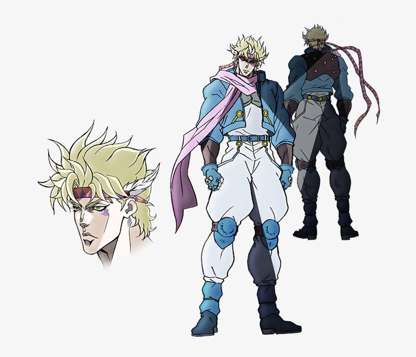 Banner Black And White Image Concept Art Png S Bizarre - Part 3 Caesar Zeppeli, transparent png #366671