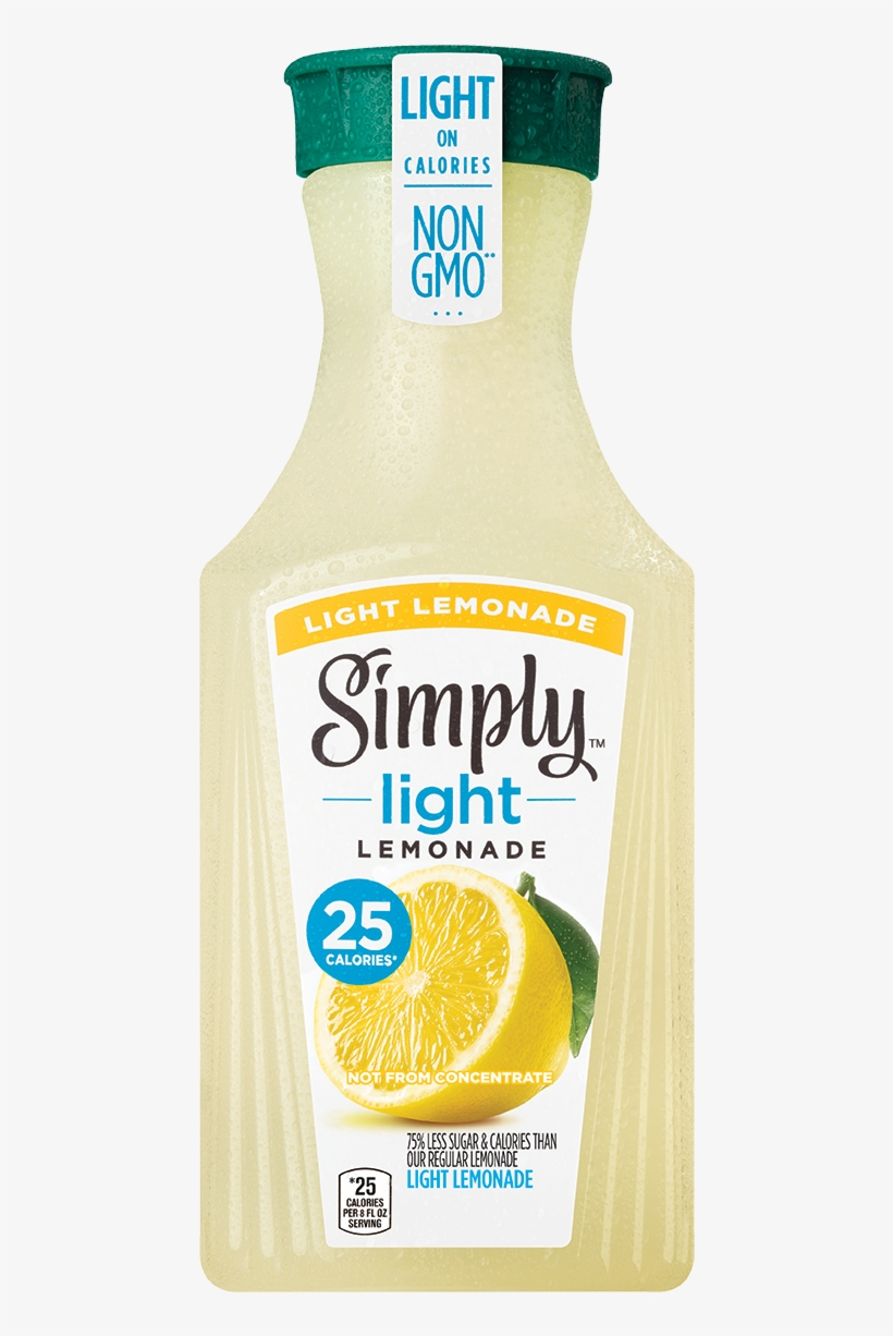 Simply Lemonade Light Nutrition, transparent png #367062