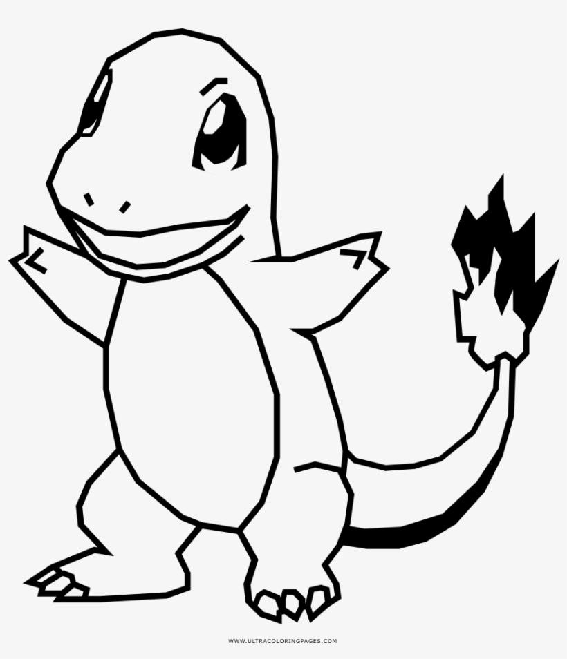 Charmander Coloring Pages With Page Ultra - Pokemon Coloring Pages, transparent png #367087