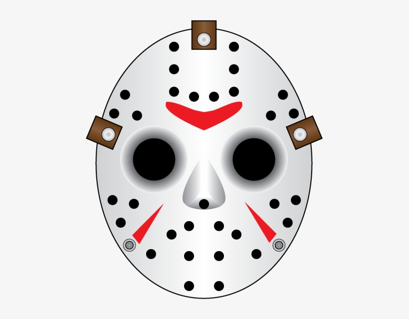 Jason Mask Drawing At Getdrawings - Friday The 13th Mask Png, transparent png #367160