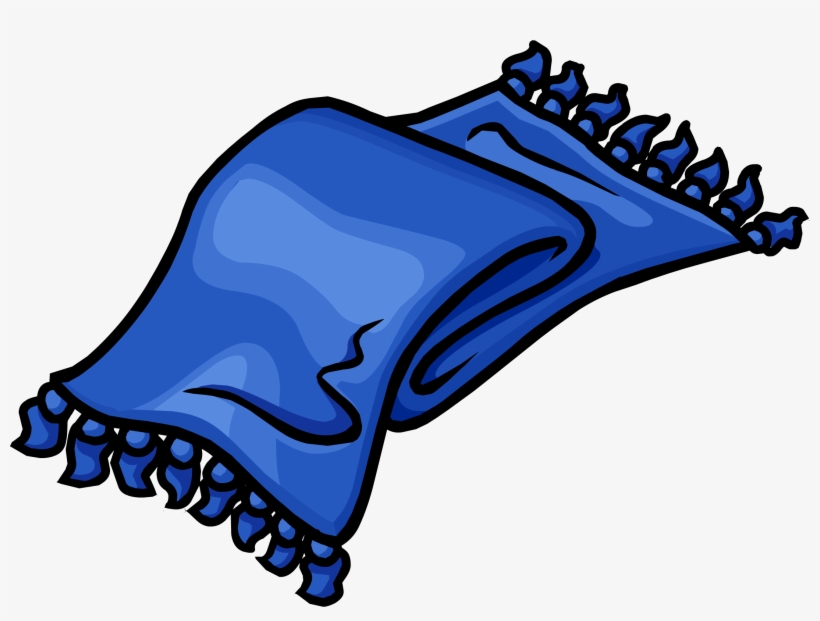 Club Penguin Scarf Hat Clip Art - Scarf Id On Club Penguin, transparent png #367200