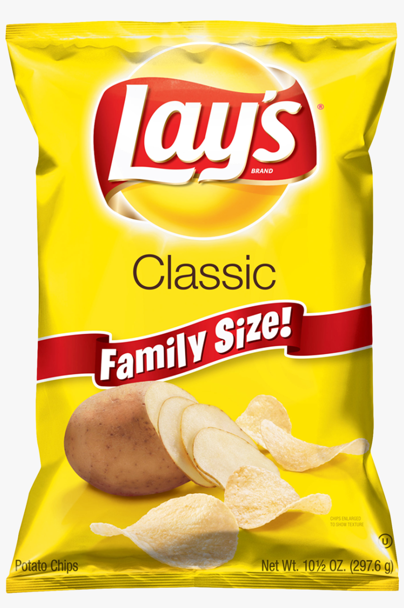 Free Png Lays Potato Chips Png Images Transparent - Lay's Classic Potato Chips - 10.5 Oz Bag, transparent png #367203