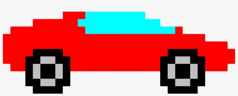 Car Pixel Art Drawing Pixelation - Pixel Art Auto, transparent png #367351