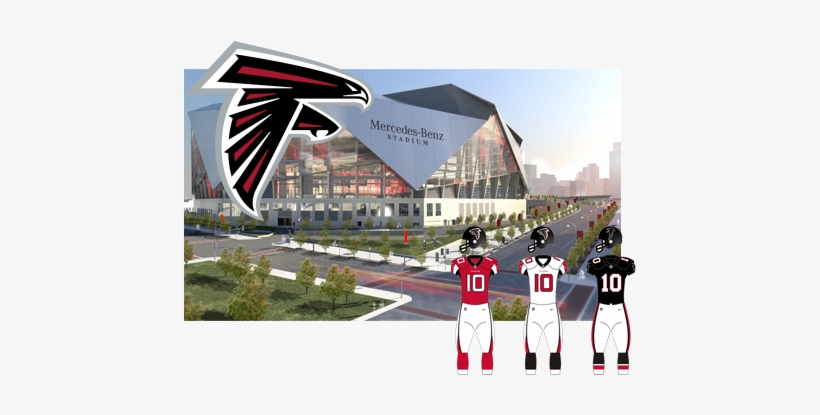 Atlanta Falcons Opponent Of The Tampa Bay Buccaneers - Mercedes Benz Stadium Mercedes Benz Superdome, transparent png #367608