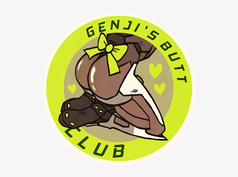 Be Sure To Join The Club - Genji Butt, transparent png #367664