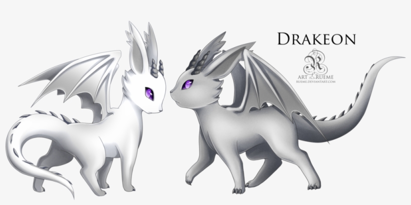 Eevee > Drakeon Dragon Evolves From Eevee When Leveled - Drakeon Pokemon, transparent png #367768