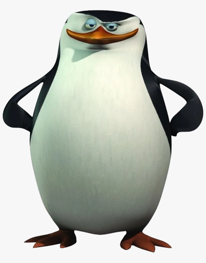Madagascar Penguin Png Image - Pinguini Di Madagascar Skipper - Free ...