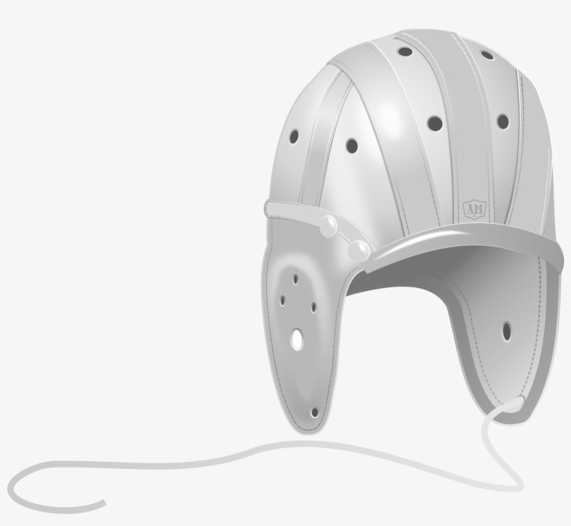 Big Image - Leather Football Helmet Clipart, transparent png #368002