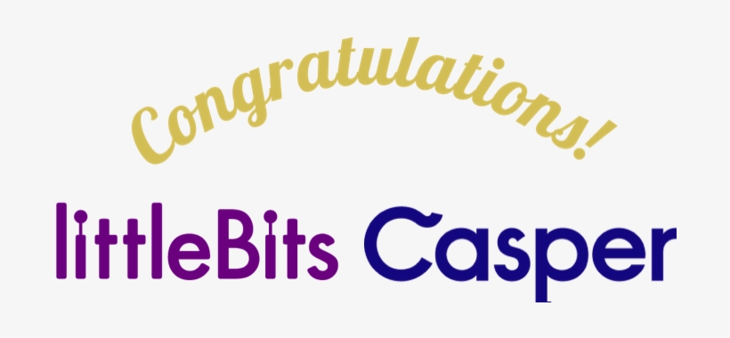 Congratulations To Littlebits And Casper - Littlebits Arduino, transparent png #368121