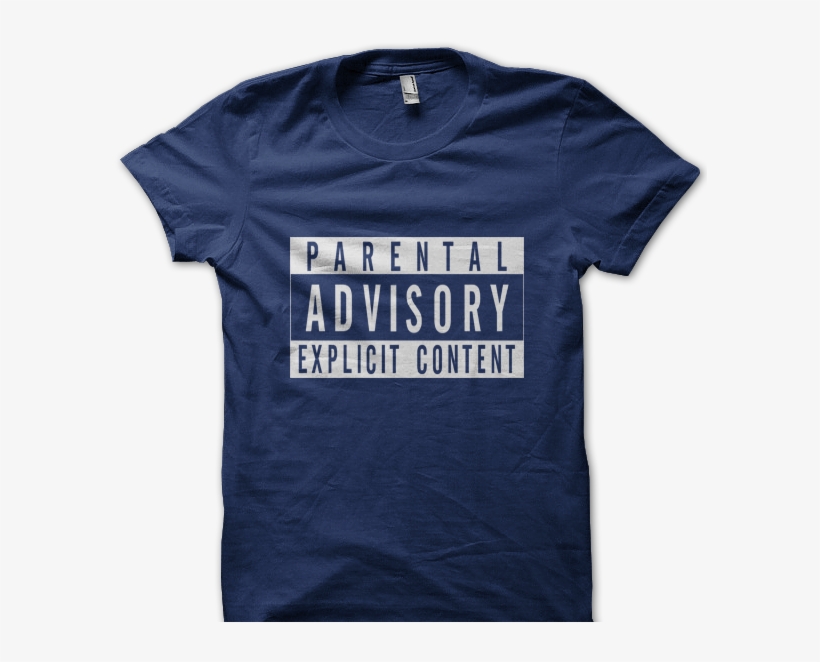 Parental Advisory Explicit Content - Wordpress T Shirt, transparent png #368159