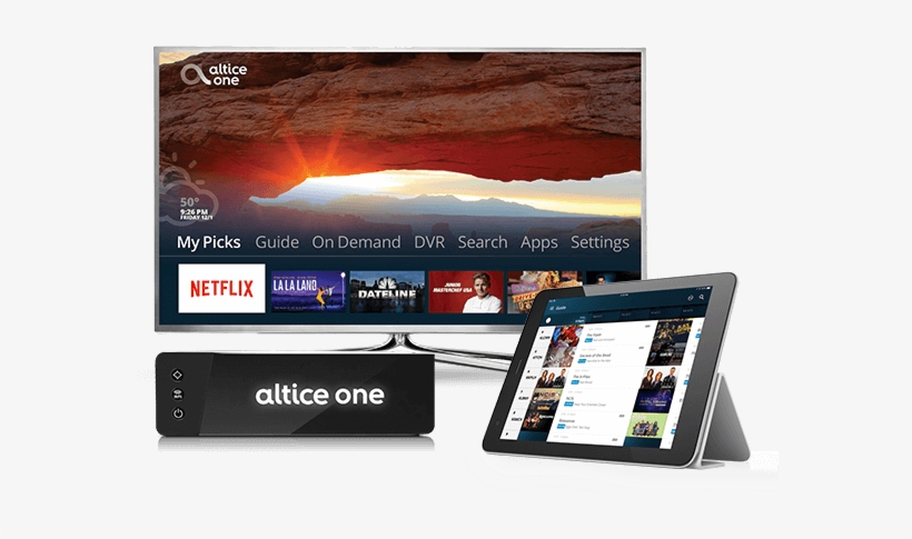 Altice One Delivers Tv, Internet, Wifi And Streaming - Optimum, transparent png #368407