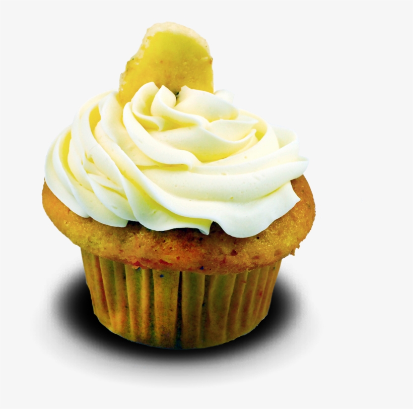 Banana Cream - Cupcake, transparent png #368700