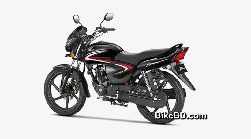 Cb Shine - Honda Cb Shine Black, transparent png #369037