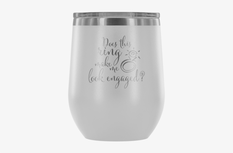 12oz Stemless Wine Cup - Tumbler, transparent png #369210