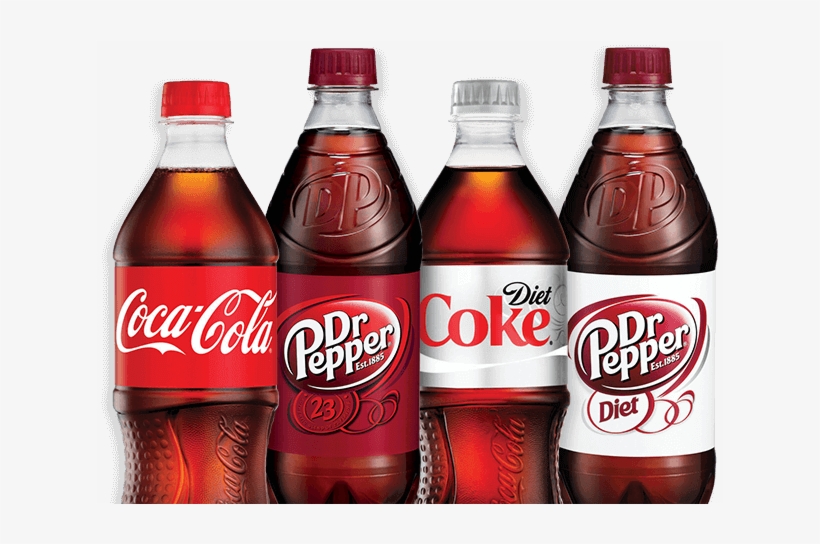 Coca-cola, Dr Pepper, Diet Coke, Diet Dr Pepper - Dr Pepper Soda Dr Pepper Plastic Bottle 24 Count 20, transparent png #369229