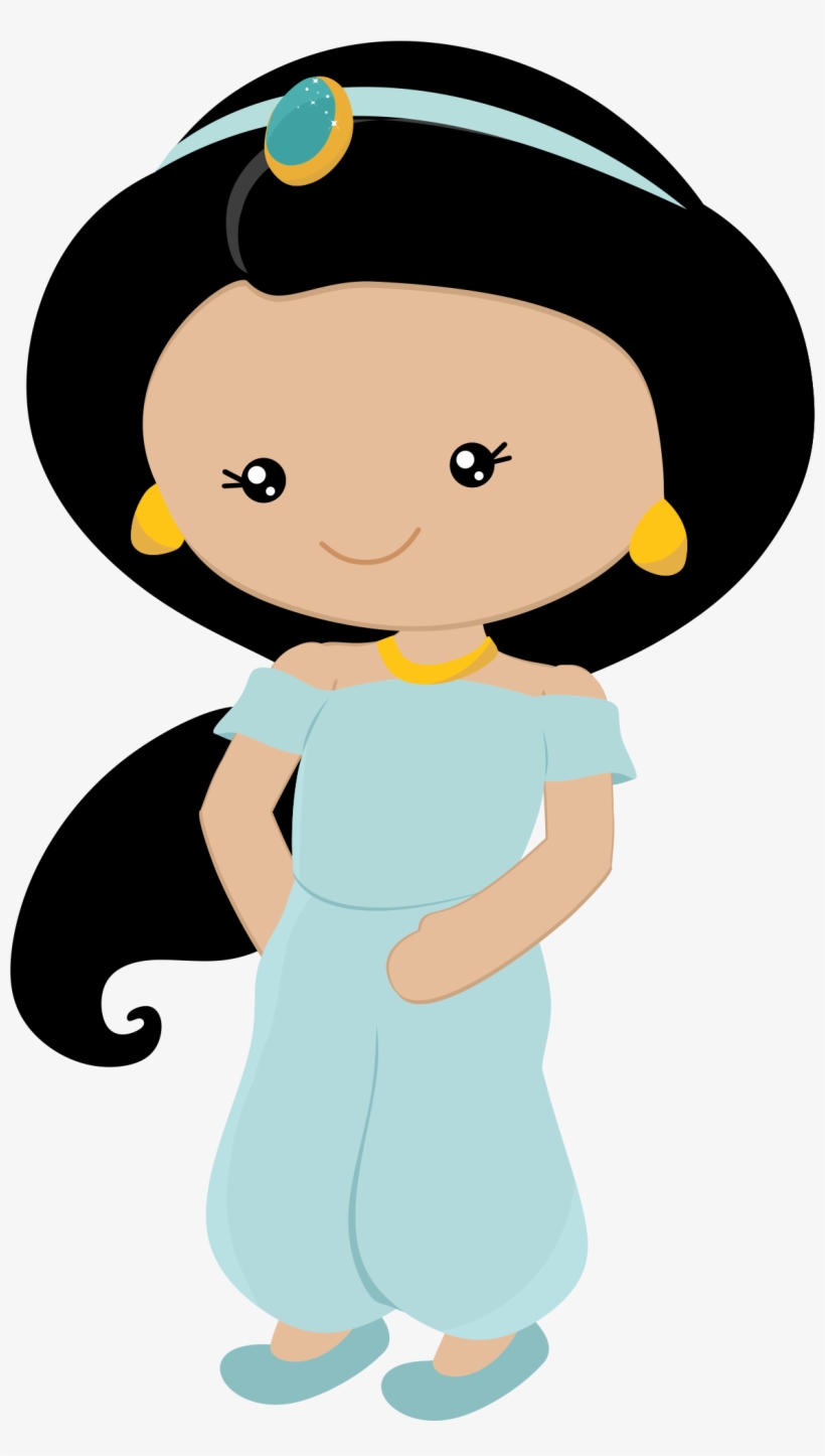 Jasmine Clipart Indian Princess - Little Princess Disney Png, transparent png #369231