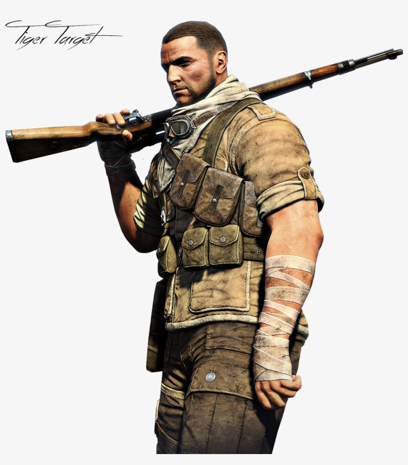 Sniper Elite Png Transparent Image - 505 Games Sniper Elite Iii Xbox One, transparent png #369359