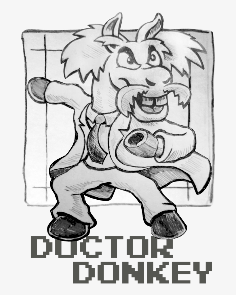 Doctor-donkey - Donkey, transparent png #369692