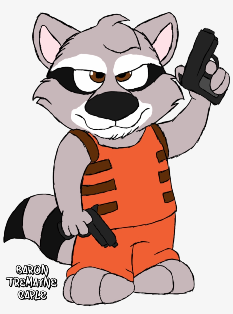 Rocket Raccoon - Ultimate Chicken Horse Raccoon, transparent png #369800