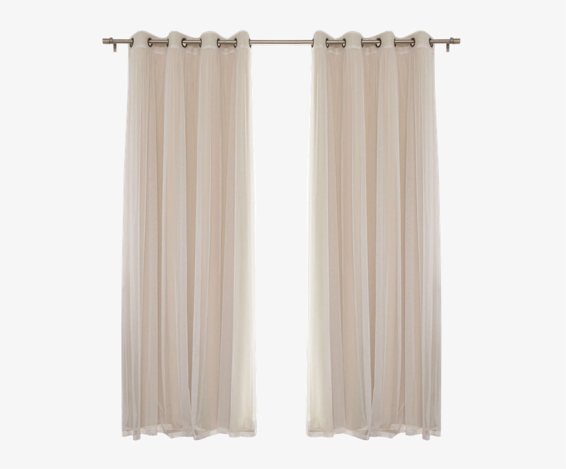 Sheer Curtain Png Graphic Royalty Free - Lace Voile Curtains Transparent Png, transparent png #369885